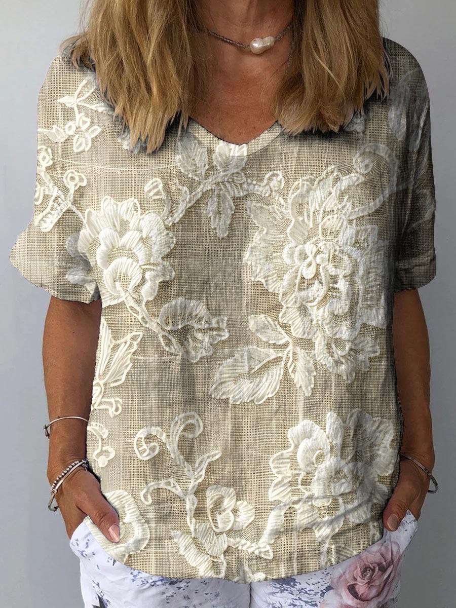 Evelyn | Printed Blouse