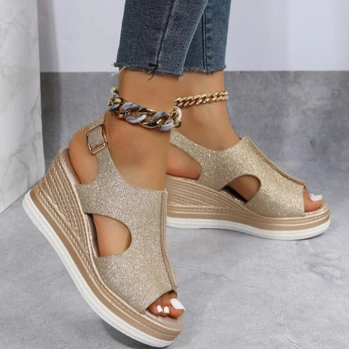Paige | Wedge Sandals