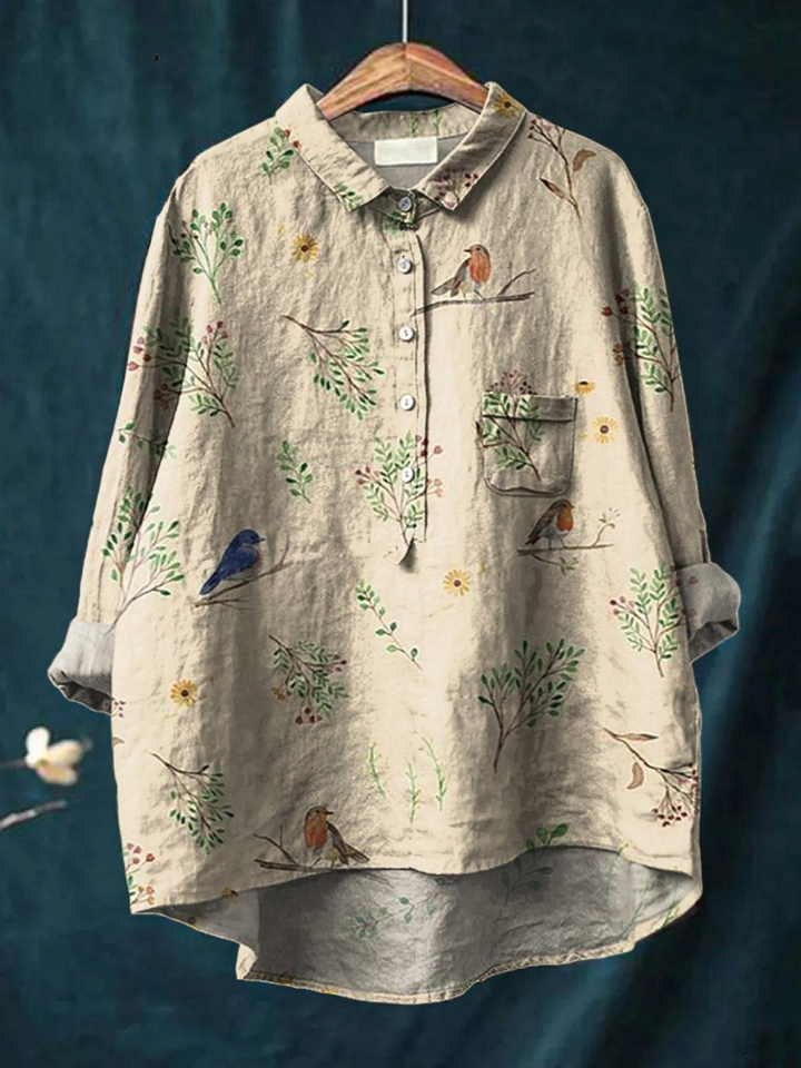 Lottie | Printed Relaxed Blouse