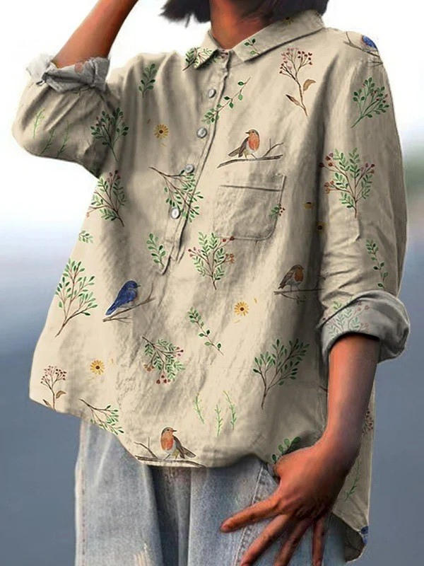 Lottie | Printed Relaxed Blouse