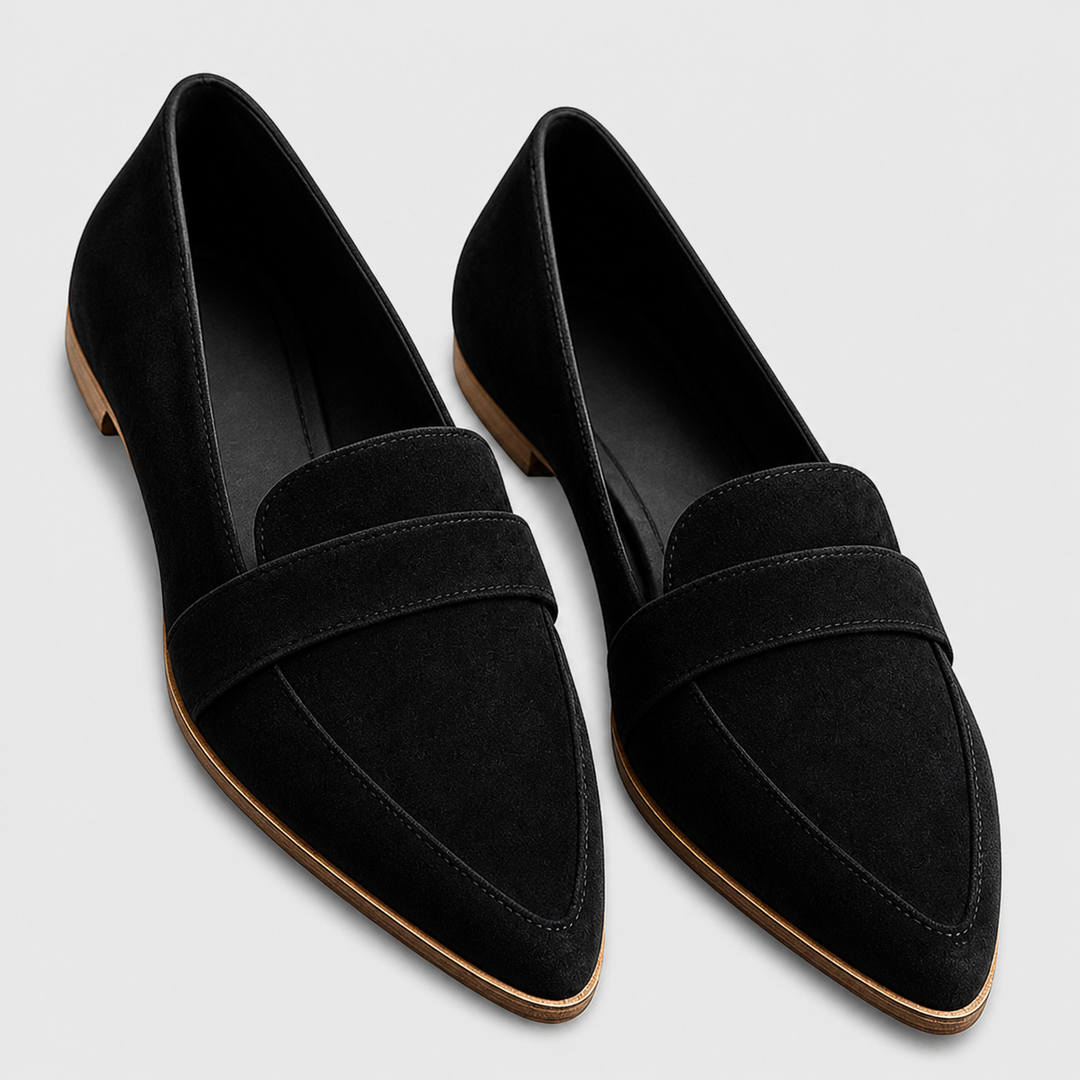 Marlene | Orthopaedic Leather Suede Slippers