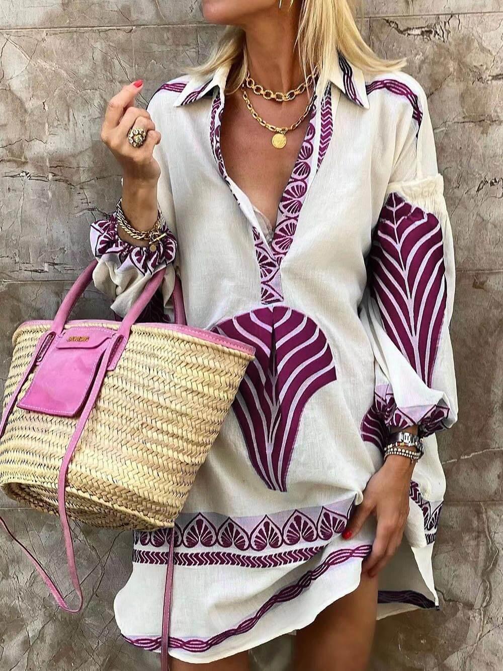Teresa | Printed Mini Dress