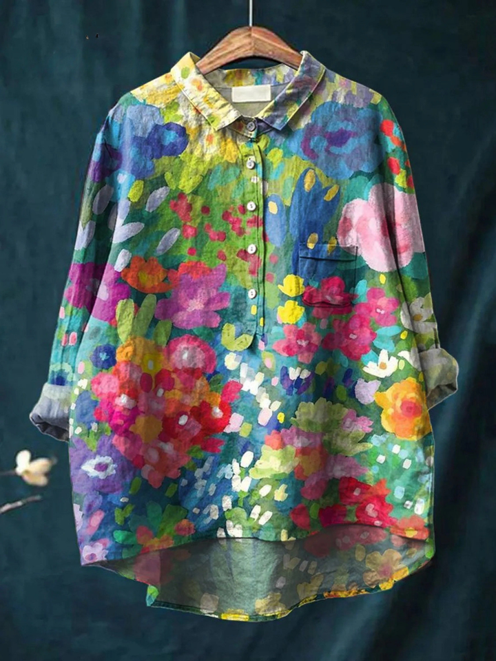 Rose | Floral Relaxed Blouse