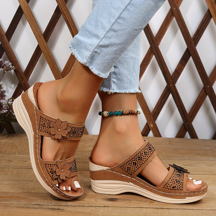 Charlotte | Comfortable Wedge Sandals