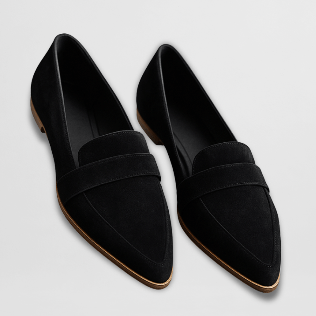 Heidi | Orthopaedic Soft Leather Suede Slippers