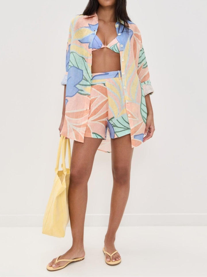 Karen | Printed Short Set