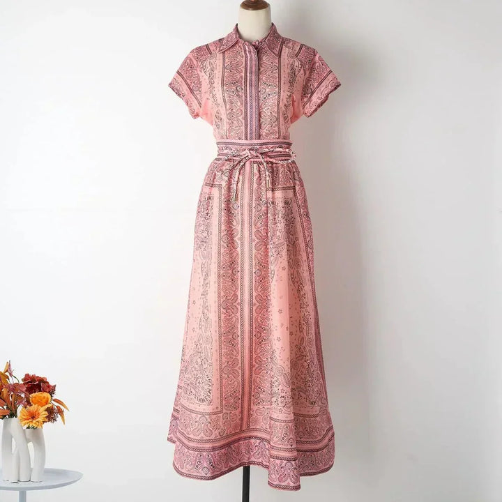 Madeleine | Printed Wide-Leg Set