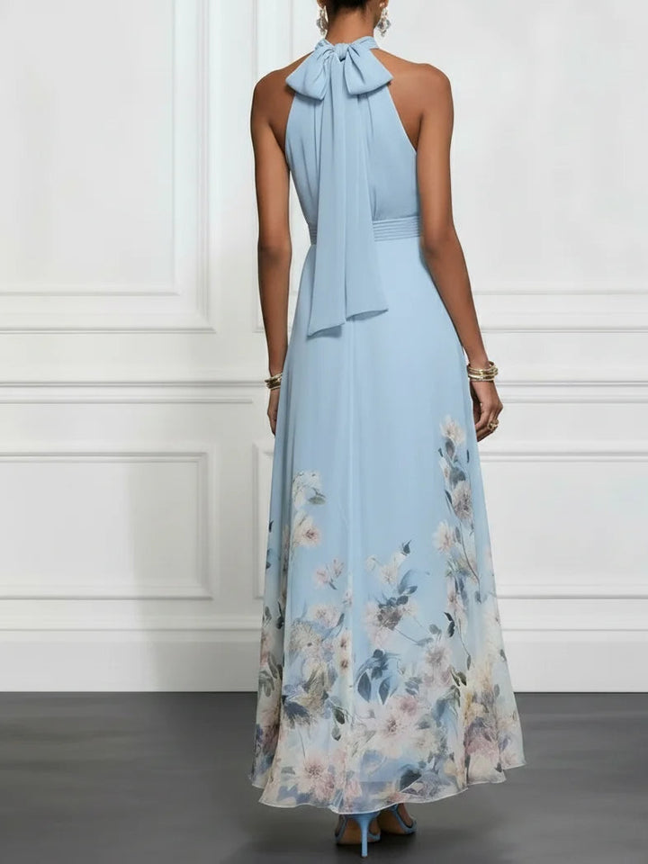Ella | Chiffon Floral Maxi Dress