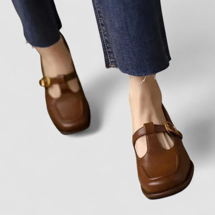 Sophia | Orthopaedic Mary Jane T-Bar Shoes