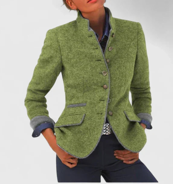 Lottie | Classic Wool-Blend Blazer