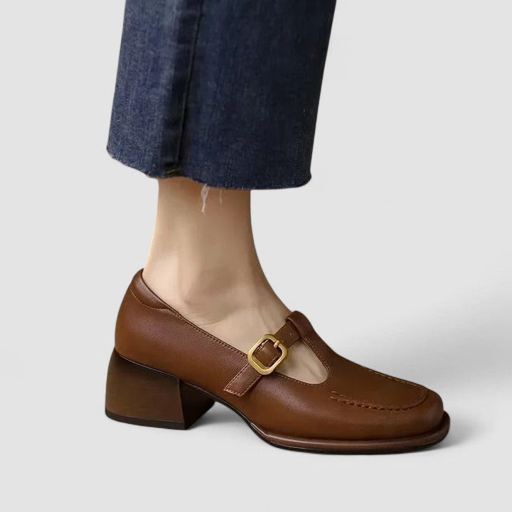 Sophia | Orthopaedic Mary Jane T-Bar Shoes