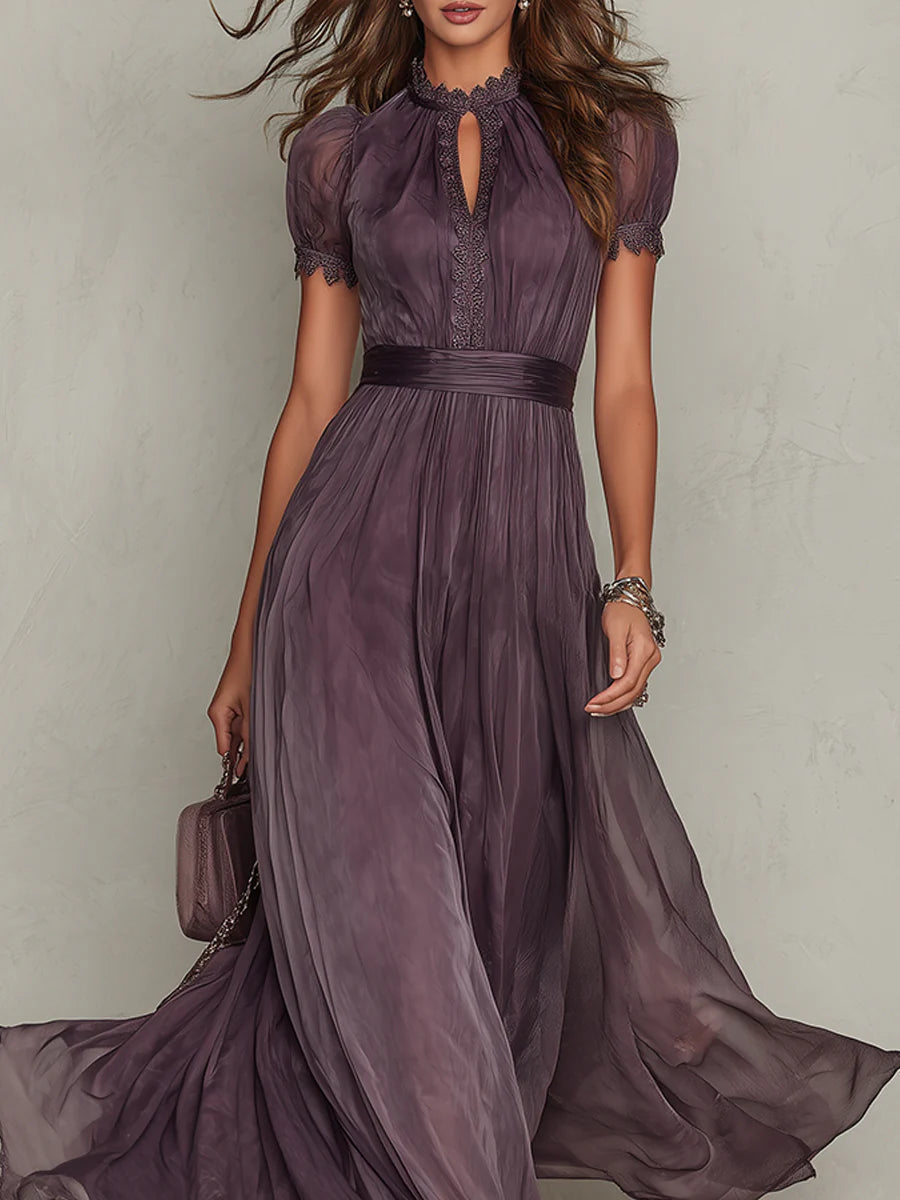 Mia | Elegant Chiffon Maxi Dress