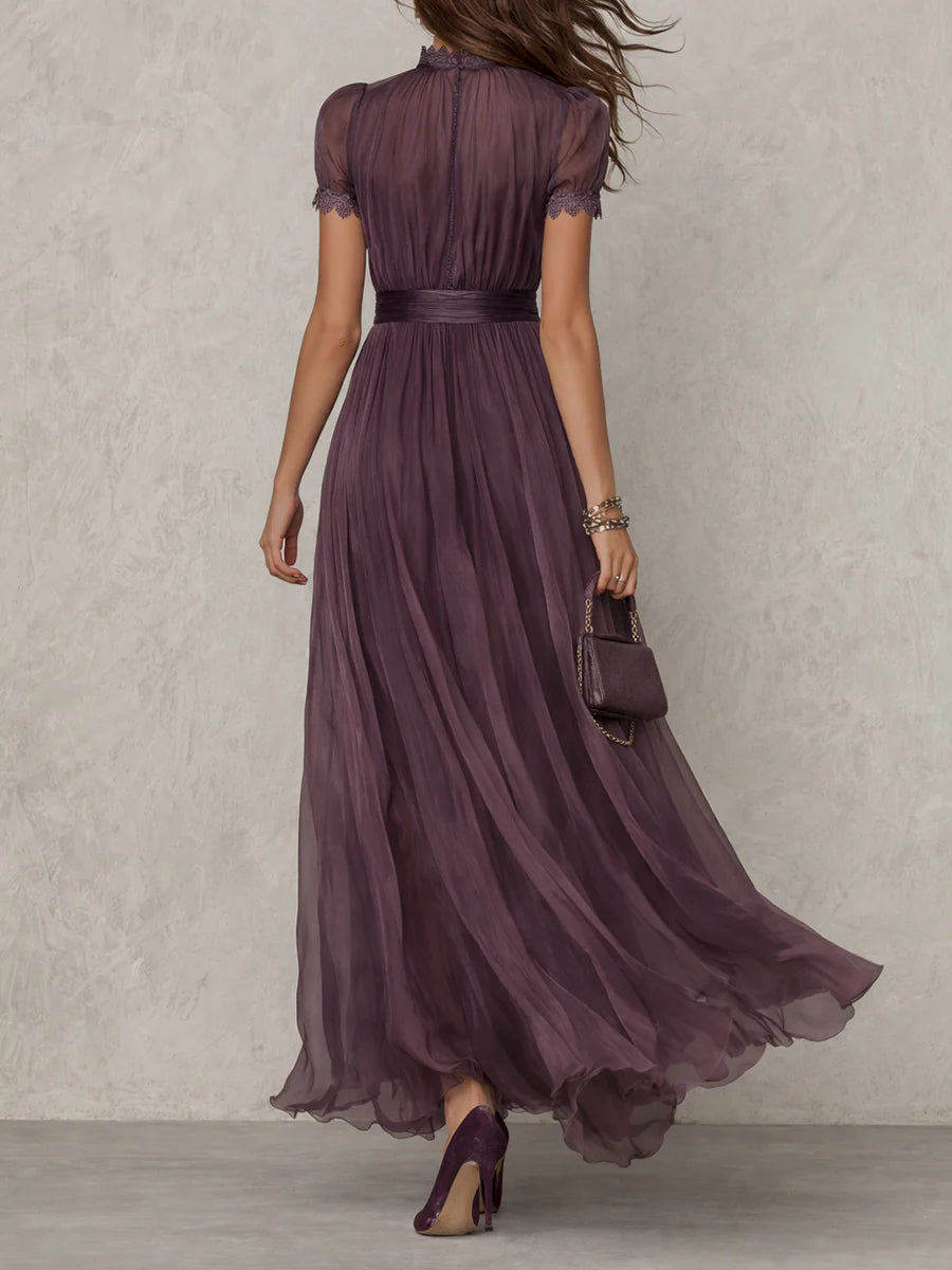 Mia | Elegant Chiffon Maxi Dress