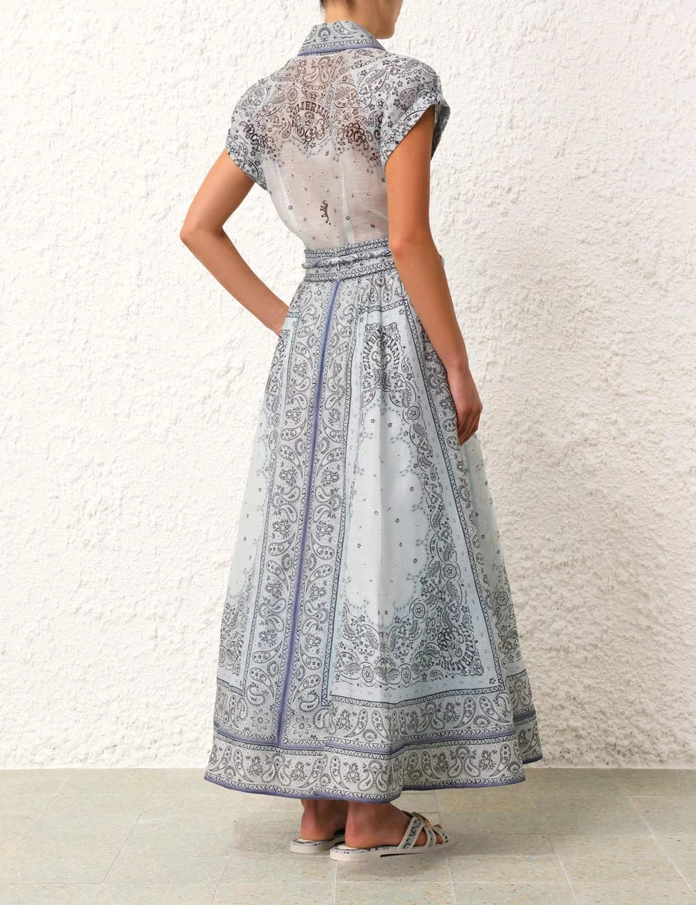 Madeleine | Printed Wide-Leg Set