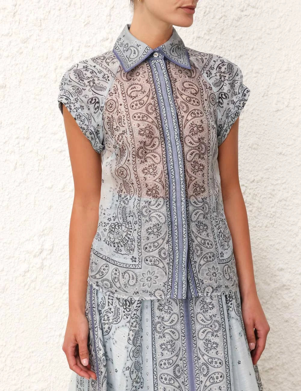 Madeleine | Printed Wide-Leg Set