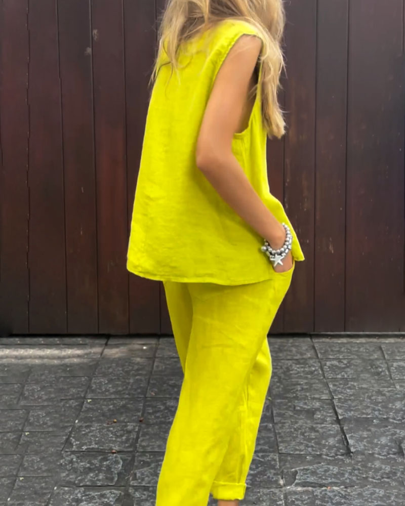 Charlotte | Wide-Leg Relaxed Set