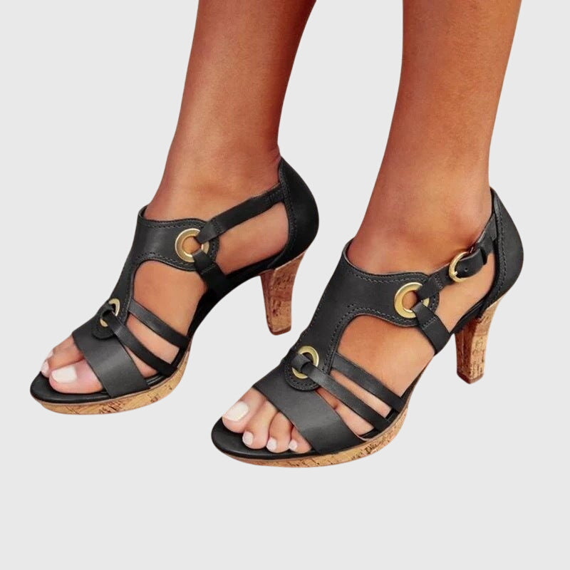 Pauline | Orthopaedic Heeled Sandals