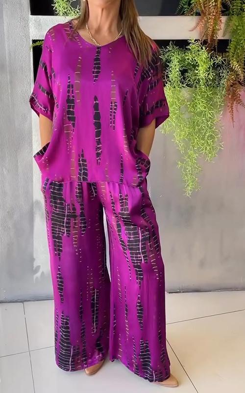 Hazel | Printed Relaxed Set