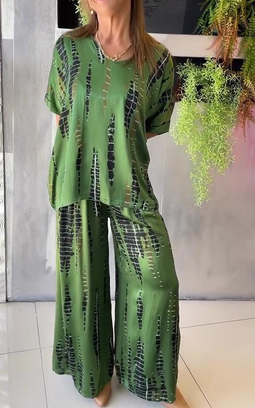 Hazel | Printed Relaxed Set