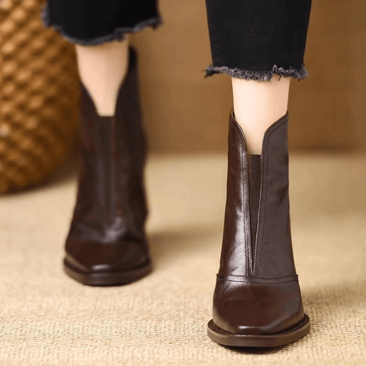 Audrey | Luxury Heeled Ankle Boots